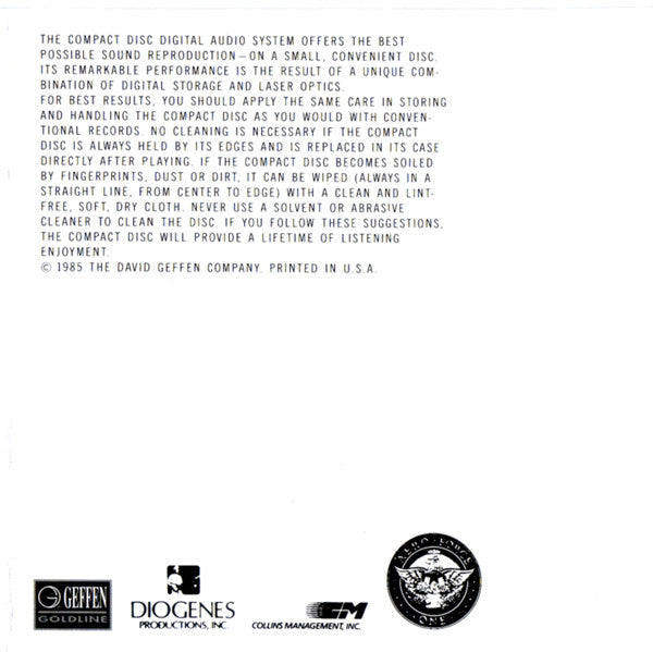 Done With Mirrors (CD) | Near Mint (NM) Near Mint (NM) - ROCK / USED *NEAR MINT*
