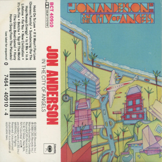 In The City Of Angels (CASS) | Near Mint (NM) Near Mint (NM) - ROCK / USED *NEAR MINT*