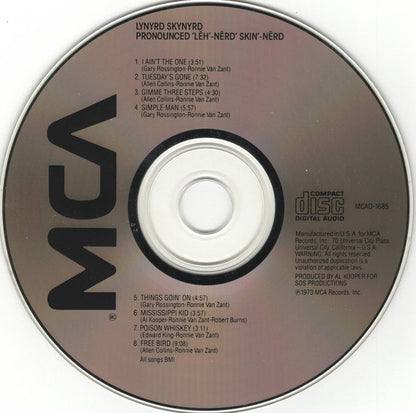 (Pronounced 'Lĕh-'nérd 'Skin-'nérd) (CD) | Near Mint (NM) Near Mint (NM) - ROCK / USED *NEAR MINT*