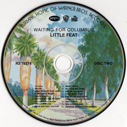 Waiting For Columbus (2xCD) | Near Mint (NM or M-) Excellent (EX) - ROCK / USED *NEAR MINT*