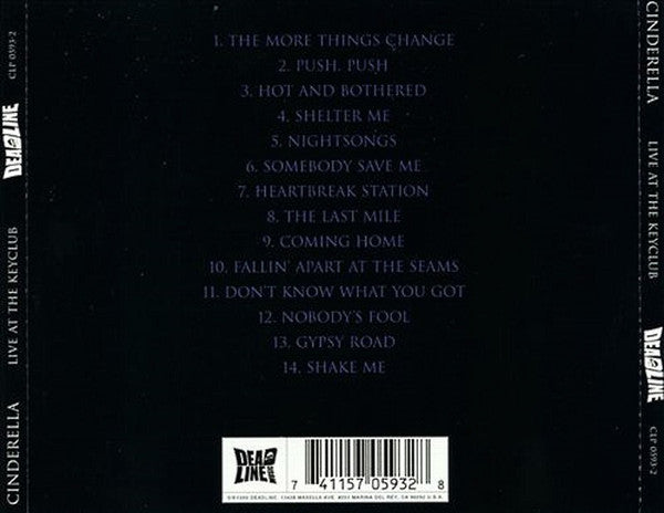 Live At The Key Club (CD) | Near Mint (NM) Near Mint (NM) - ROCK / USED *NEAR MINT*
