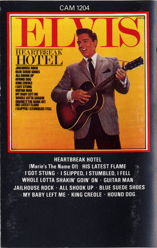 Elvis Presley - Heartbreak Hotel *CASSETTE* | Near Mint (NM) Excellent (EX) - ROCK / USED *NEAR MINT*