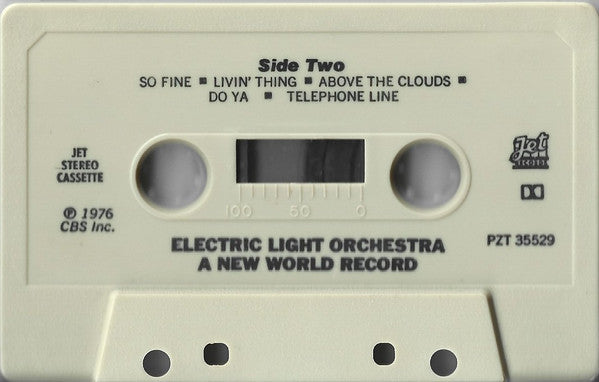 Electric Light Orchestra - A New World Record *CASSETTE* | Near Mint (NM) Near Mint (NM) - ROCK / USED *NEAR MINT*