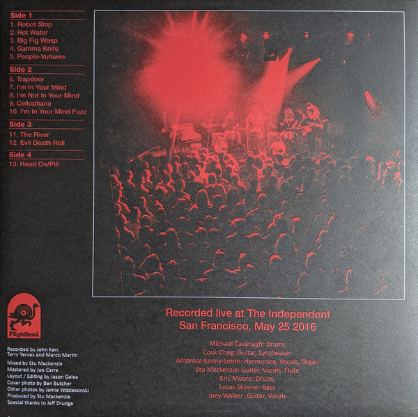 King Gizzard And The Lizard Wizard - Live In San Francisco '16 (RED BLACK SPLIT SPLATTER VINYL 2xLP) | USED - ROCK / USED *NEAR MINT*