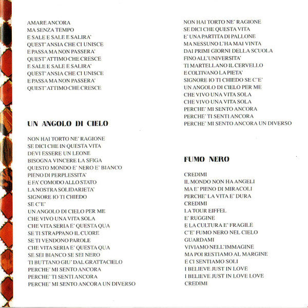 Non Calpestare I Fiori Nel Deserto (CD) | Near Mint (NM or M-) Near Mint (NM or M-) - ROCK / USED *NEAR MINT*