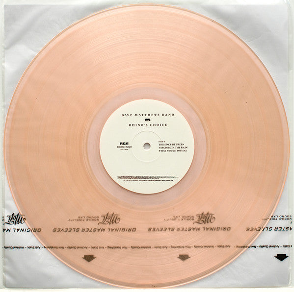 Dave Matthews Band - Rhino's Choice *TARGET/ROSE COLOR* | Near Mint (NM) Near Mint (NM) - ALT/INDIE / USED *NEAR MINT*