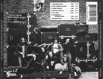 The Allman Brothers Band - The Allman Brothers Band At Fillmore East (CD) | Near Mint (NM) Near Mint (NM) - ROCK / USED *NEAR MINT*