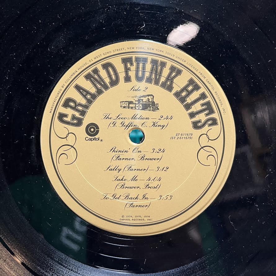 Grand Funk Hits (VINYL) | Near Mint (NM) Excellent+ (EX+) - ROCK / USED *NEAR MINT*