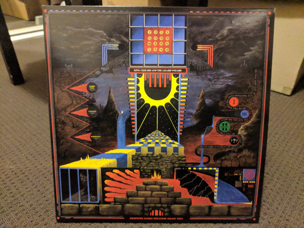 King Gizzard And The Lizard Wizard - Polygondwanaland (BLUE/BLACK SMASH VINYL LP) | USED - ROCK / USED *NEAR MINT*