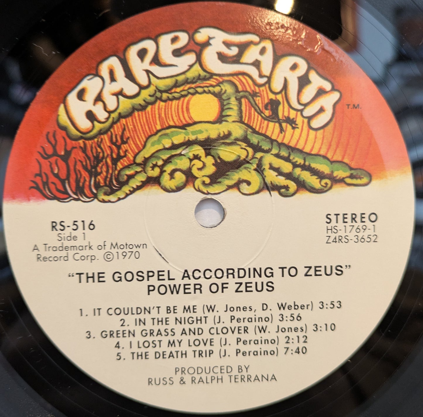 The Gospel According To Zeus (VINYL) | Near Mint (NM) Near Mint (NM) - ROCK / USED *NEAR MINT*