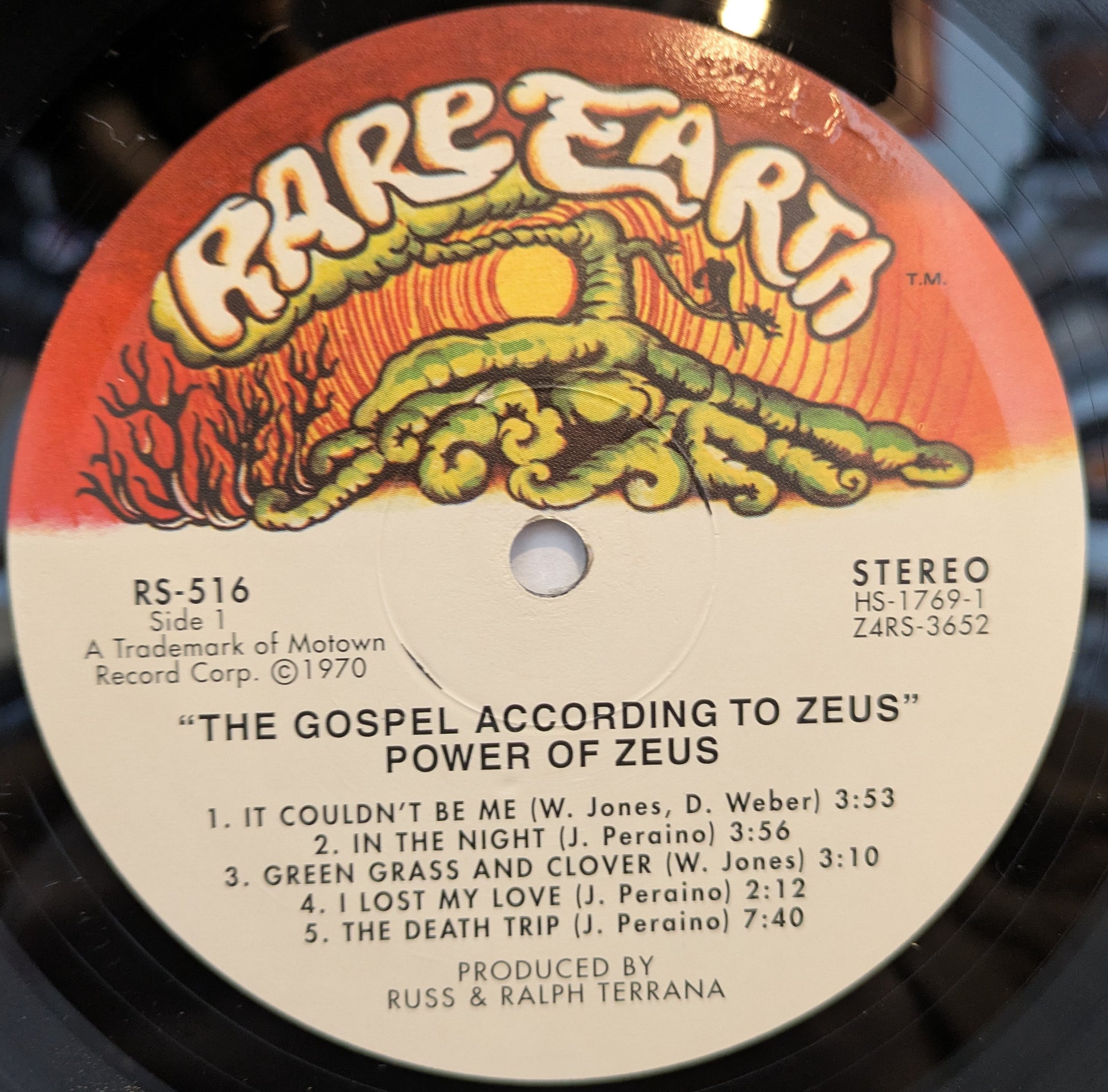 The Gospel According To Zeus (VINYL) | Near Mint (NM) Near Mint (NM) - ROCK / USED *NEAR MINT*