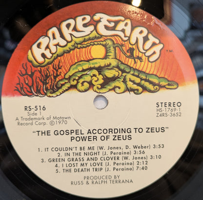 The Gospel According To Zeus (VINYL) | Near Mint (NM) Near Mint (NM) - ROCK / USED *NEAR MINT*