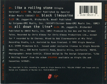 Like A Rolling Stone (CD) | Near Mint (NM) Near Mint (NM) - ROCK / USED *NEAR MINT*
