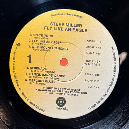 Fly Like An Eagle (VINYL) | Near Mint (NM) Excellent+ (EX+) - ROCK / USED *NEAR MINT*