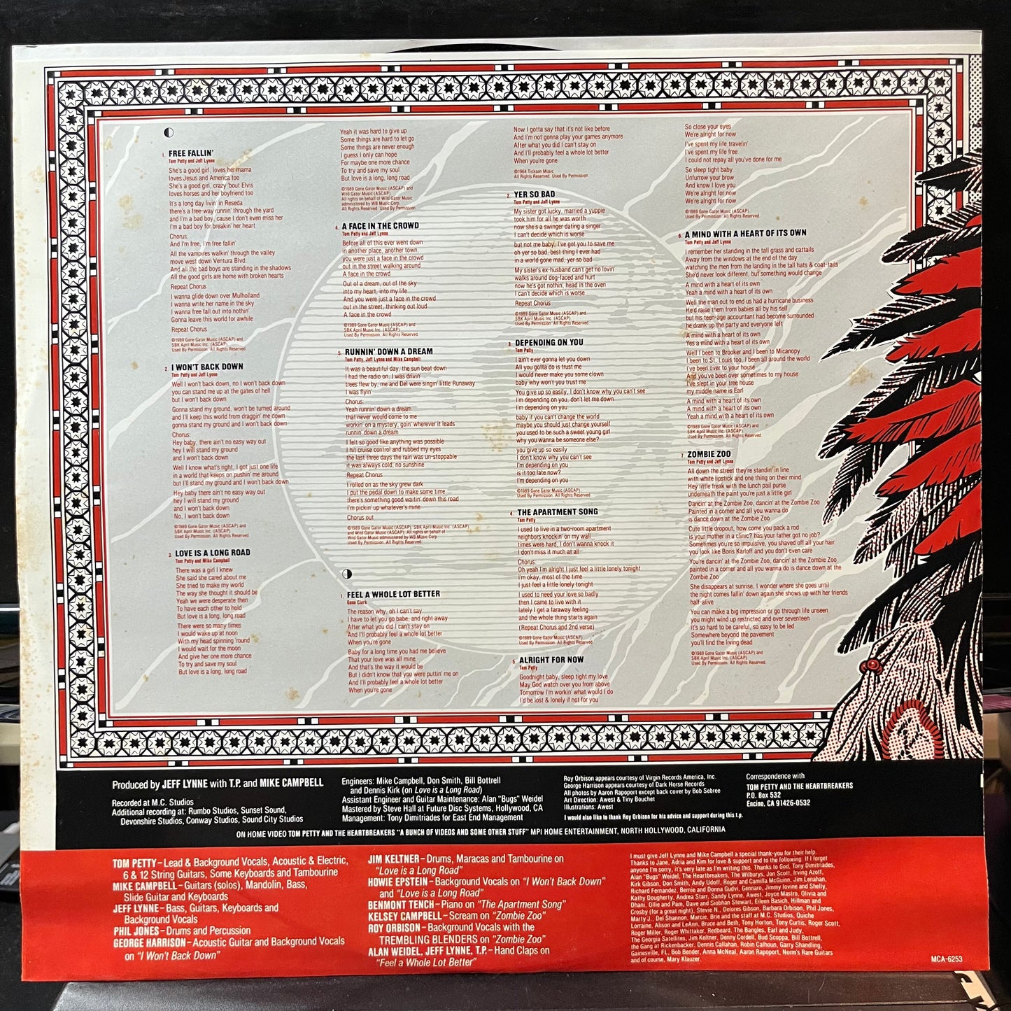 Tom Petty - Full Moon Fever (VINYL LP MCA MCA-6253 1989) | Near Mint (NM or M-) Near Mint- (NM-) - ROCK / USED *NEAR MINT*