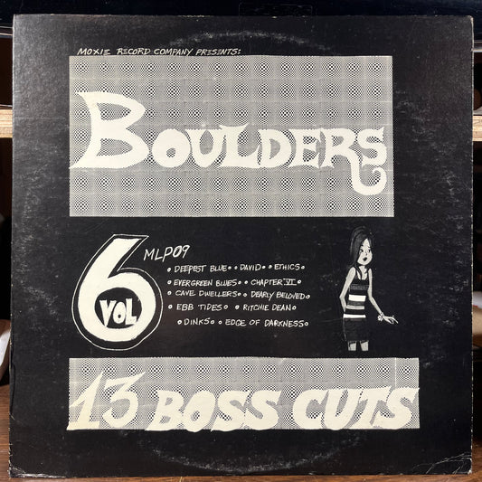 Boulders Vol 6 (13 Boss Cuts) (VINYL) | Near Mint (NM) Very Good Plus (VG+) - ROCK / USED *NEAR MINT*