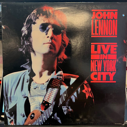John Lennon Live In New York City LP Near Mint (NM or M-) Near Mint (NM or M-)