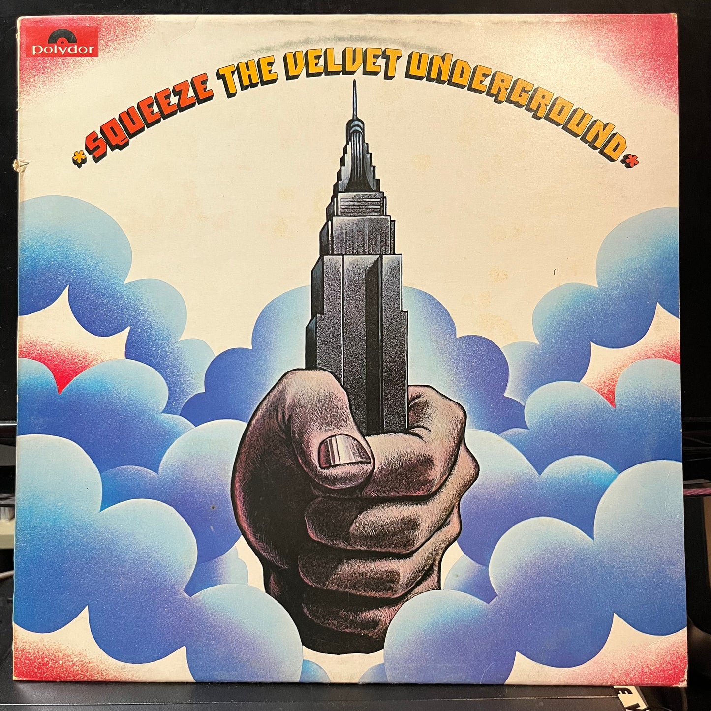 The Velvet Underground - Squeeze (IMPORT VINYL LP POLYDOR 2383 180 1973) | Near Mint (NM or M-) Excellent (EX) - ROCK / USED *NEAR MINT*