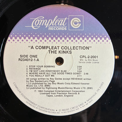 The Kinks - A Compleat Collection (2x VINYL Compleat Records ‎– CPL-2-2001) | - ROCK / USED *NEAR MINT*