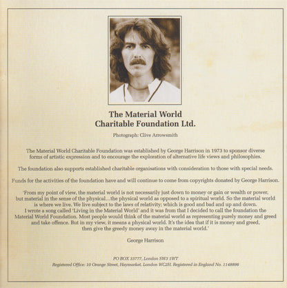 Living In The Material World (CD) | Near Mint (NM) Near Mint (NM) - ROCK / USED *NEAR MINT*
