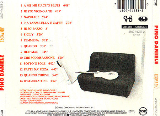 E Sona Mo' (CD) | Near Mint (NM or M-) Excellent (EX) - ROCK / USED *NEAR MINT*