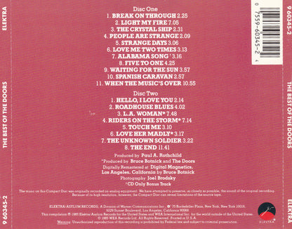 The Best Of The Doors (2xCD) | Near Mint (NM) Near Mint (NM) - ROCK / USED *NEAR MINT*