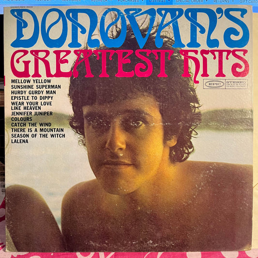 Donovan - Donovan's Greatest Hits *SANTA MARIA* | Near Mint (NM) Very Good Plus (VG+) - ROCK / USED *NEAR MINT*