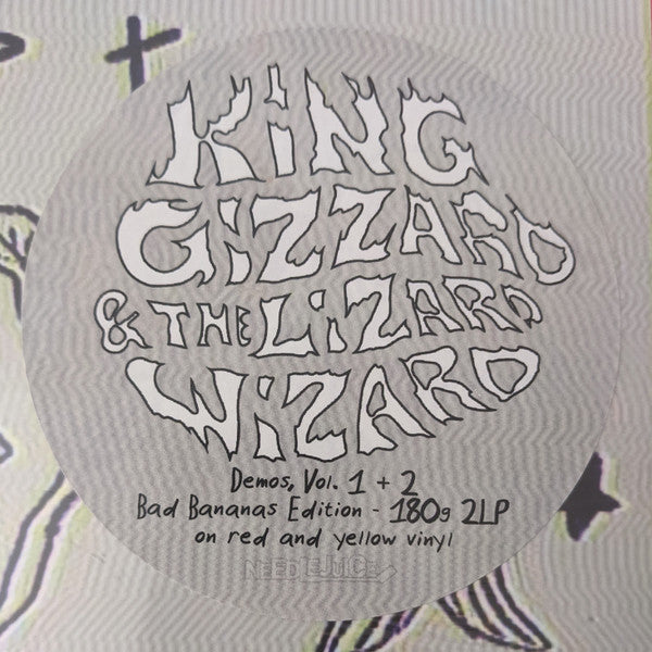 King Gizzard & The Lizard Wizard - Demos Vol. 1 + Vol. 2 (COLOR VINYL 2xLP) | USED - ROCK / USED *NEAR MINT*