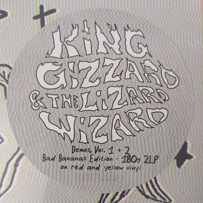 King Gizzard & The Lizard Wizard - Demos Vol. 1 + Vol. 2 (COLOR VINYL 2xLP) | USED - ROCK / USED *NEAR MINT*