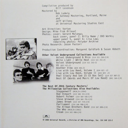 The Best Of The Velvet Underground (CD) | Near Mint (NM) Near Mint (NM) - ROCK / USED *NEAR MINT*