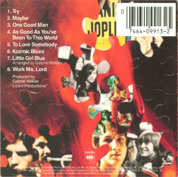 I Got Dem Ol' Kozmic Blues Again Mama! (CD) | Near Mint (NM) Near Mint (NM) - ROCK / USED *NEAR MINT*