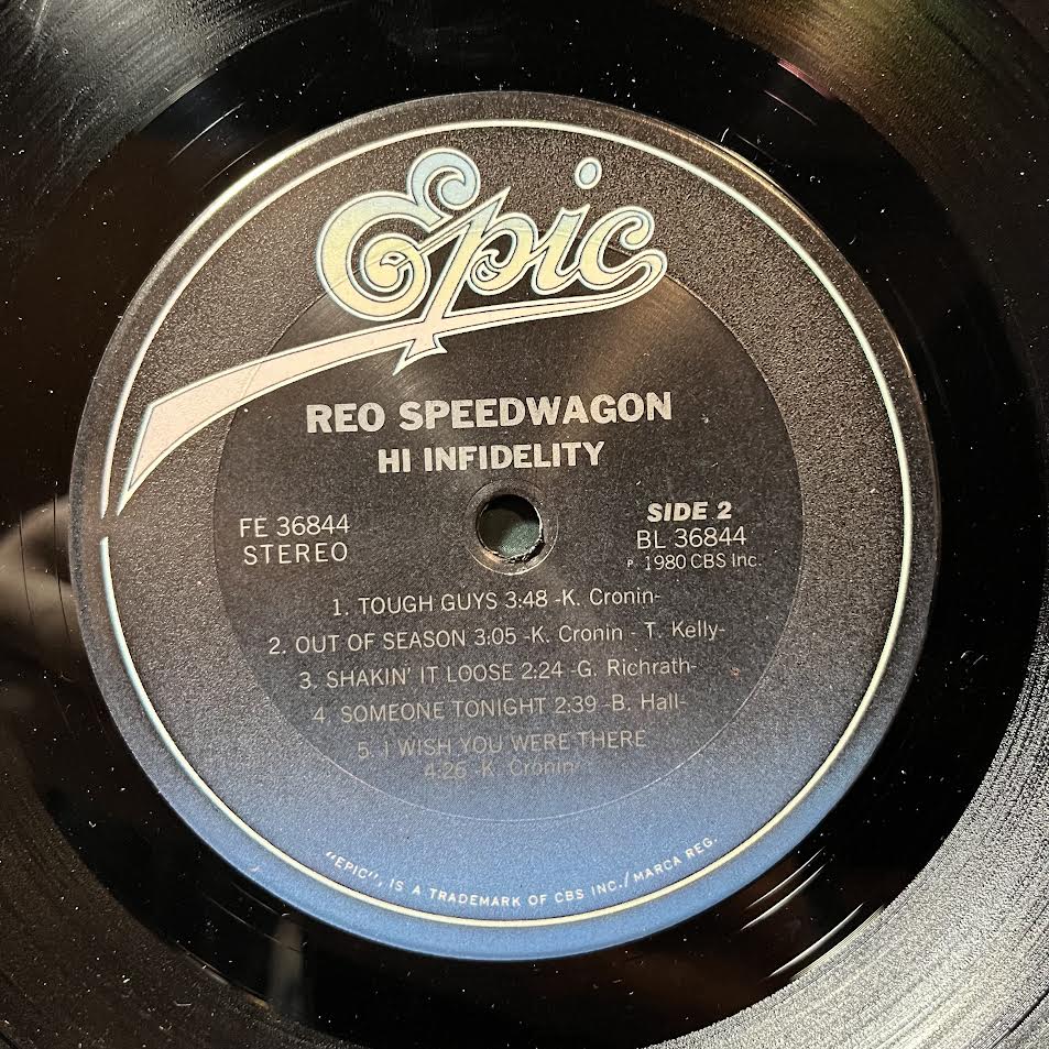 Hi Infidelity (VINYL) | Near Mint (NM or M-) Excellent (EX) - ROCK / USED *NEAR MINT*