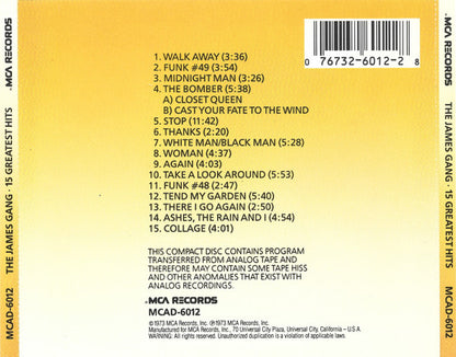 15 Greatest Hits (CD) | Near Mint (NM) Excellent (EX) - ROCK / USED *NEAR MINT*