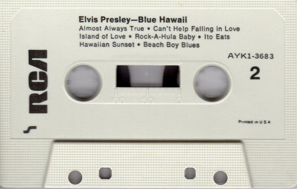 Elvis Presley - Blue Hawaii *CASSETTE* | Near Mint (NM) Near Mint (NM) - ROCK / USED *NEAR MINT*
