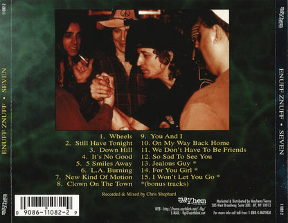 Seven (CD) | Near Mint (NM) Near Mint (NM) - ROCK / USED *NEAR MINT*