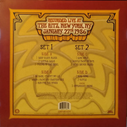 GarciaLive Volume 14 (Recorded Live At The Ritz, New York, NY, January 27th, 1986) (2xVINYL) | Near Mint (NM or M-) Near Mint (NM or M-) - ROCK / USED *NEAR MINT*