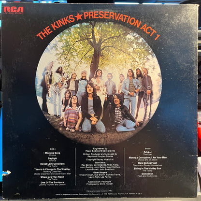 The Kinks - Preservation Act 1 | Near Mint (NM) Excellent (EX) - ROCK / USED *NEAR MINT*