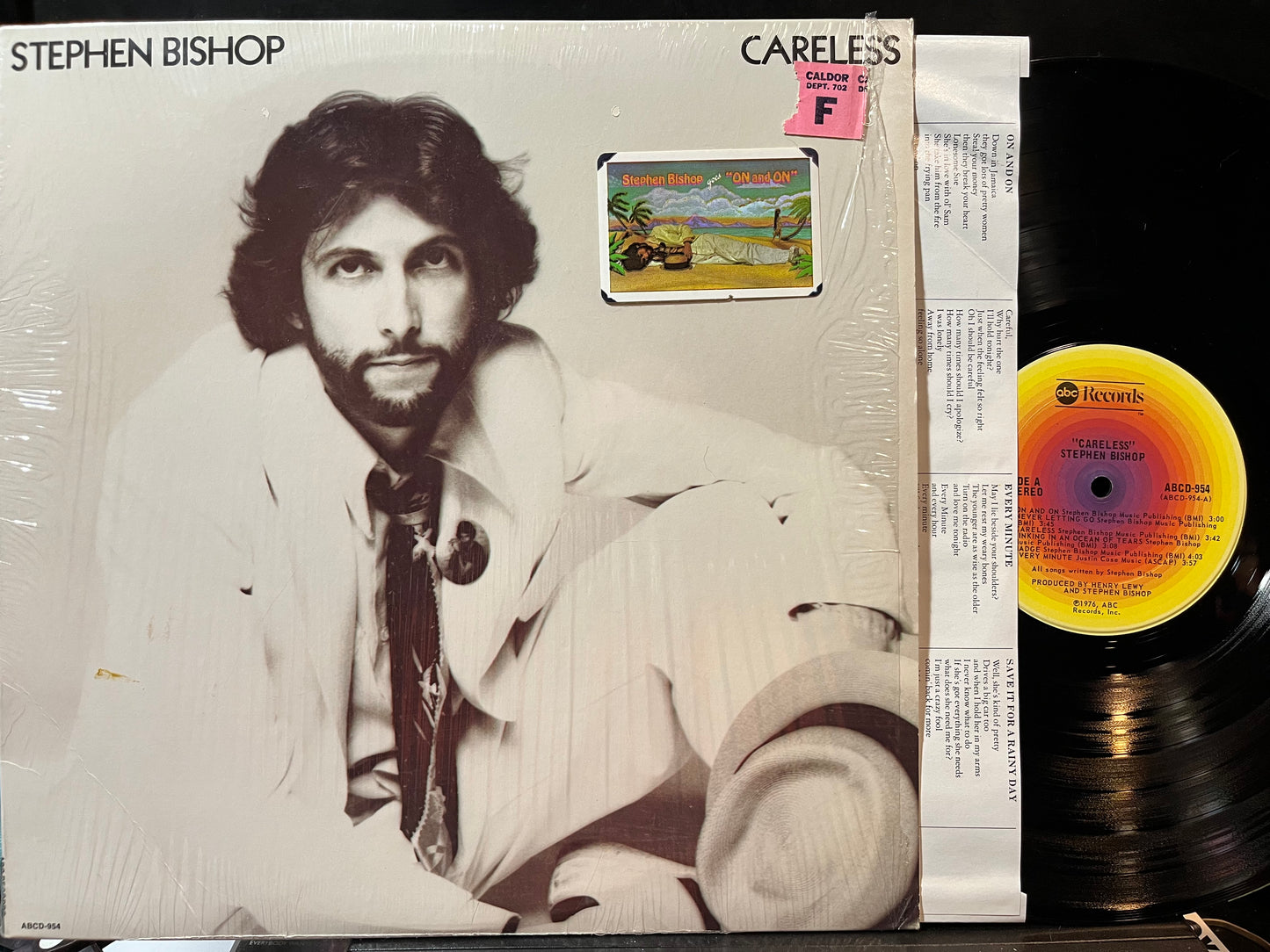 Careless (VINYL) | Near Mint (NM or M-) Near Mint (NM) - ROCK / USED *NEAR MINT*