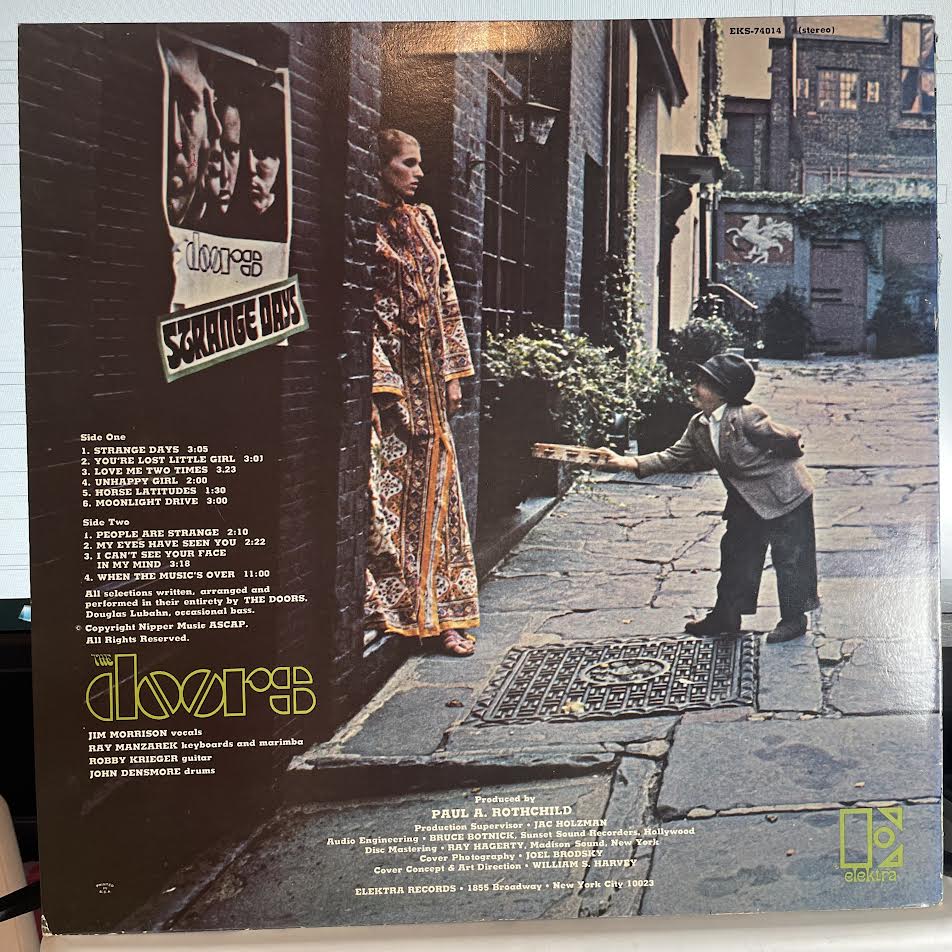 The Doors - Strange Days (VINYL) | Near Mint (NM) Excellent+ (EX+) - ROCK / USED *NEAR MINT*