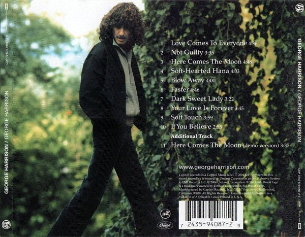 George Harrison (CD) | Near Mint (NM) Near Mint (NM) - ROCK / USED *NEAR MINT*