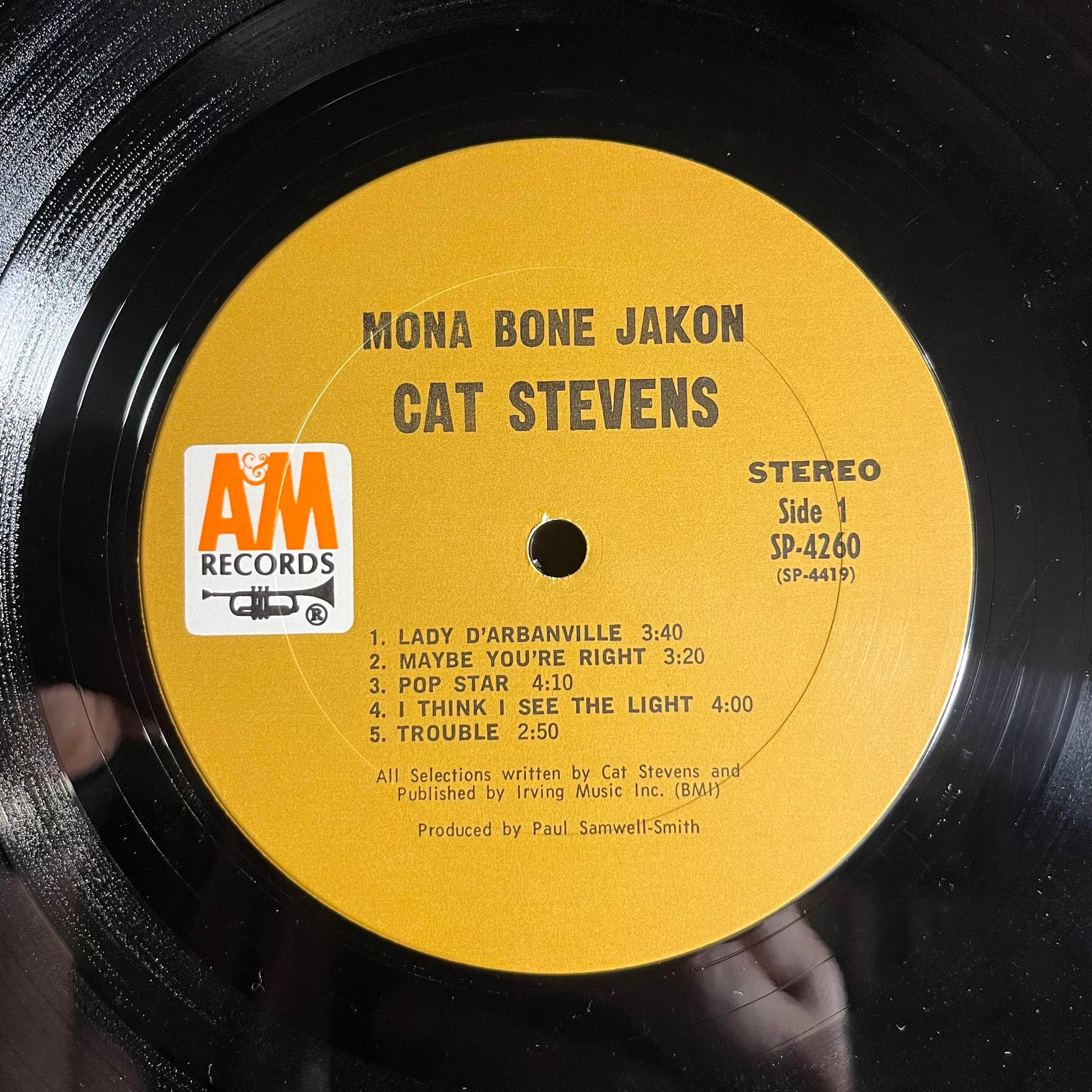Cat Stevens - Mona Bone Jakon *PITMAN/SHRINK* | Near Mint (NM) Near Mint (NM) - ROCK / USED *NEAR MINT*