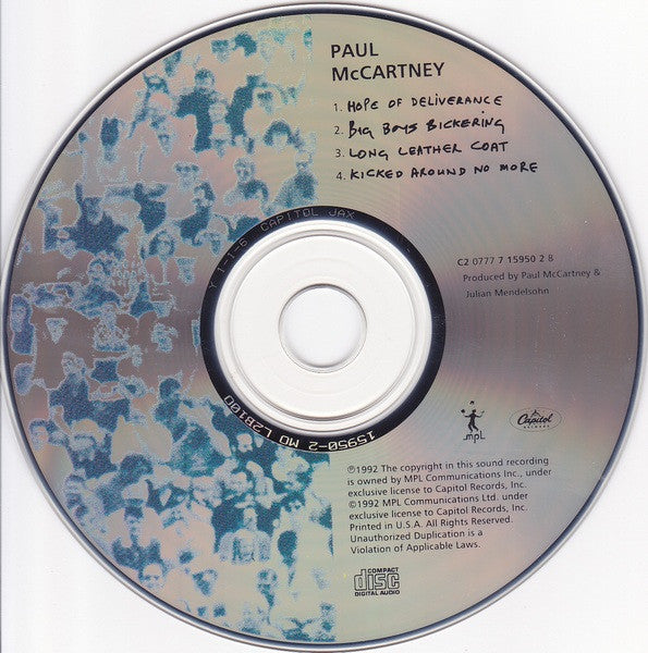 Hope Of Deliverance (CD) | Near Mint (NM) Near Mint (NM) -ROCK / USED *NEAR MINT*