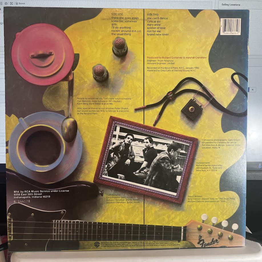 Marshall Crenshaw - Marshall Crenshaw (VINYL) | Near Mint (NM) Excellent+ (EX+) - ROCK / USED *NEAR MINT*