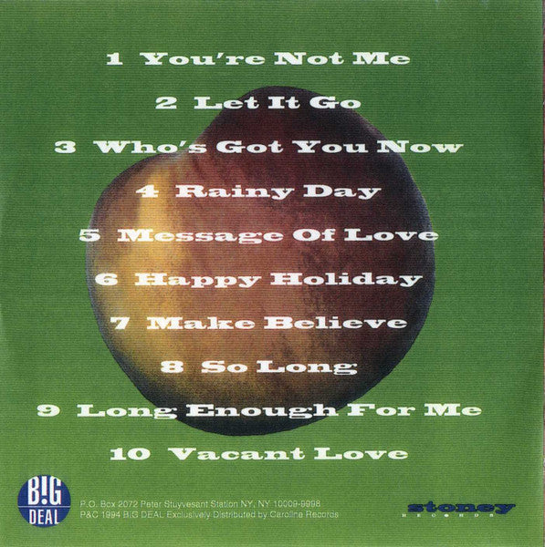 Peach Fuzz (CD) | Near Mint (NM or M-) Near Mint (NM or M-) - ROCK / USED *NEAR MINT*