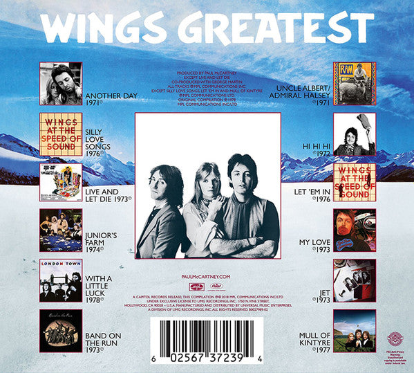Wings Greatest (CD) | Near Mint (NM) Near Mint- (NM-) - ROCK / USED *NEAR MINT*