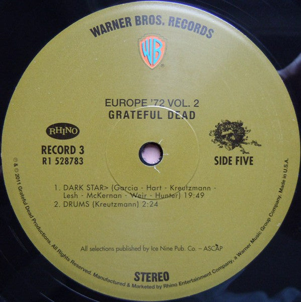 Europe '72 Vol. 2 (4xLP BOX) | Near Mint (NM or M-) Excellent (EX) - ROCK / USED *NEAR MINT*