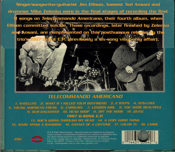 Telecommando Americano (CD) | Near Mint (NM) Near Mint (NM) - ROCK / USED *NEAR MINT*