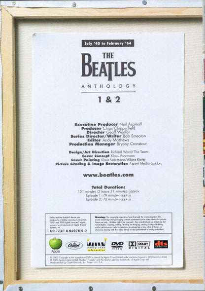 Anthology (DVD BOX - MISSING DISC 1) | - ROCK / USED *NEAR MINT*