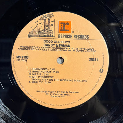 Randy Newman - Good Old Boys *GOLD DISK* | Near Mint (NM) Excellent (EX) - ROCK / USED *NEAR MINT*