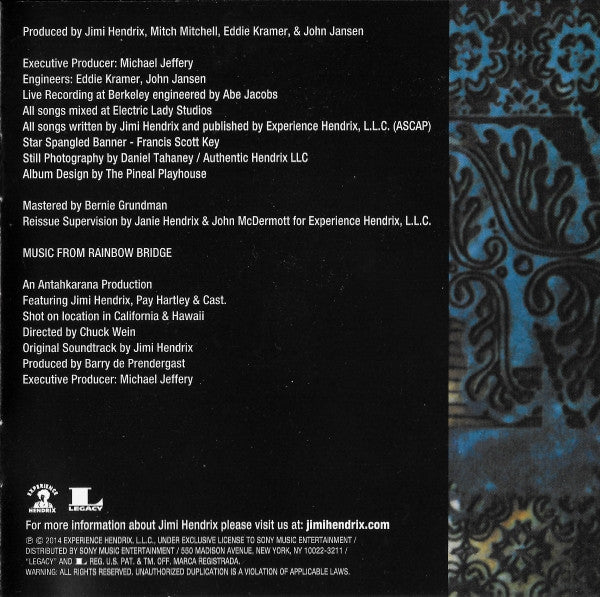 Rainbow Bridge - Original Motion Picture Soundtrack (CD) | Near Mint (NM or M-) Near Mint (NM or M-) - ROCK / USED *NEAR MINT*